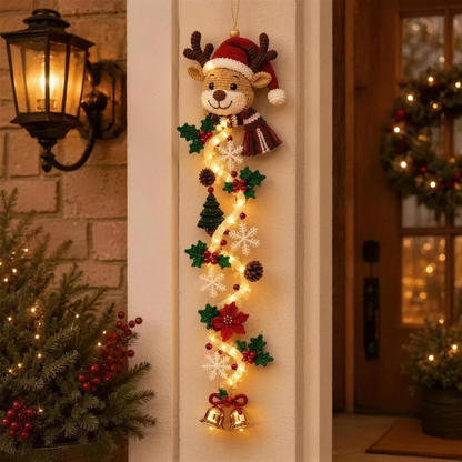 Light-up Christmas door hanger, photo 10