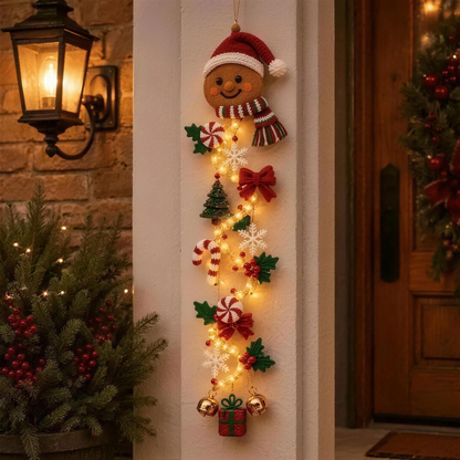 Light-up Christmas door hanger, photo 6